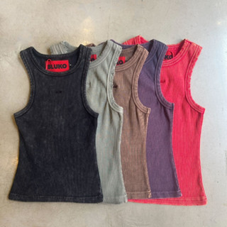 Áo Tanktop Nữ Bluko Women Washed Tanktop