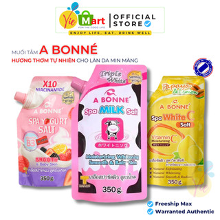 Muối tắm a bonne tẩy tế bào chết - a bonne triple white spa milk sữa bò giảm mụn lưng thái lan 350g