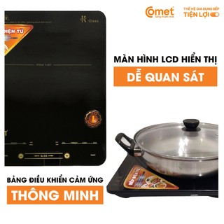 [KHO HN] Bếp điện từ cảm ứng siêu mỏng 2000W COMET - CM5428