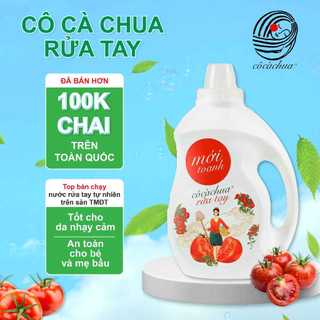 Nước Rửa Tay Cô Cà Chua Hữu Cơ Mới Toanh 2l Diệt Vi Khuẩn Cô Cà Chua An Toàn Cho Da Hương Cam Ngọt