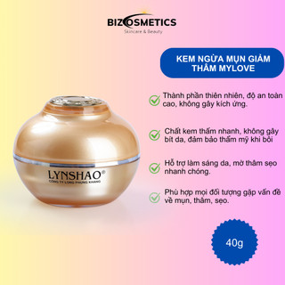 Kem ngừa mụn giúp trắng da làm mờ vết thâm da mặt tại nhà LYNSHAO - Hàng chính hãng