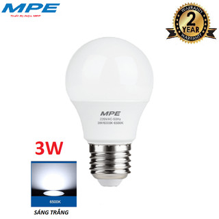 ĐÈN LED BULB MPE T/V 3w