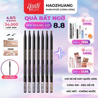 Chì Xé Kẻ Mày - Cứng Xịn - Chống Nước - Gảy Phẩy Sợi - Haozhuang Make Up Milano Eyebrow Pencil