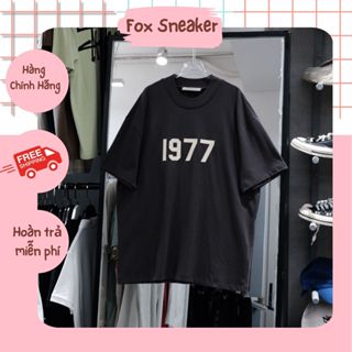 Áo Thun Fear Of God ESSENTIALS 1977 IRON BLACK Hàng Chính Hãng I FOX SNEAKER
