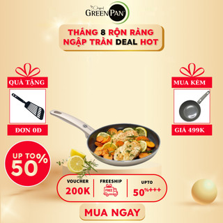 Chảo chống dính ceramic cao cấp GreenPan Cam.Bronze 20cm cạn - 675914