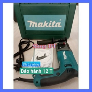 Máy khoan bê tông  makita 3 chức năng RH2470 công suất  780w  bảo hành  12 tháng