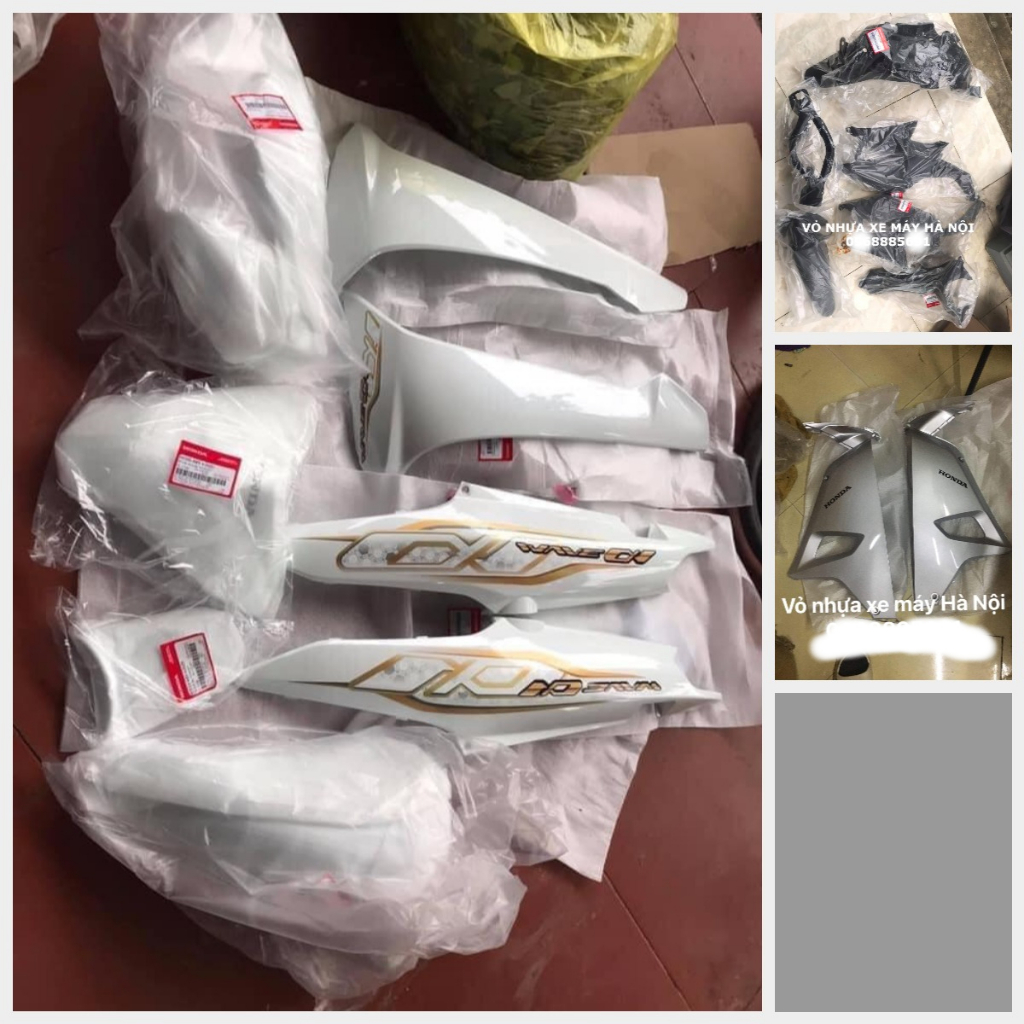 FULL BỘ 16 MẢNH WAVE 110CC 2022 TRẮNG (2017-2024 VỪA) CHÍNH HÃNG