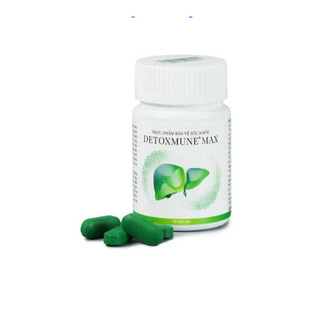 Thực phẩm bảo vệ sức khỏe Detoxmune Max hỗ trợ thải độc gan - Vinalink group - 30 viên/lọ