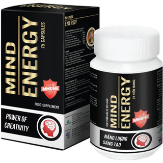Mind energy vinalink group xóa tan đau đầu, mất ngủ kinh niên, tiền đình suy giảm trí nhớ - 75 viên