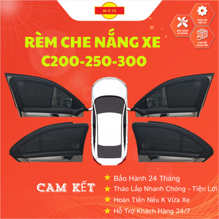 Rèm Che Nắng Loại 1 Chính Hãng Mr Ô Tô,Thiết Kế Cho Xe Mercedes C200-250-300 (2016-2021