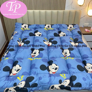 Nệm Topper Trải Sàn - Nệm Trải Giường Chống Mỏi Vai Gáy Hỗ Trợ Cổ ( Dày 7cm )