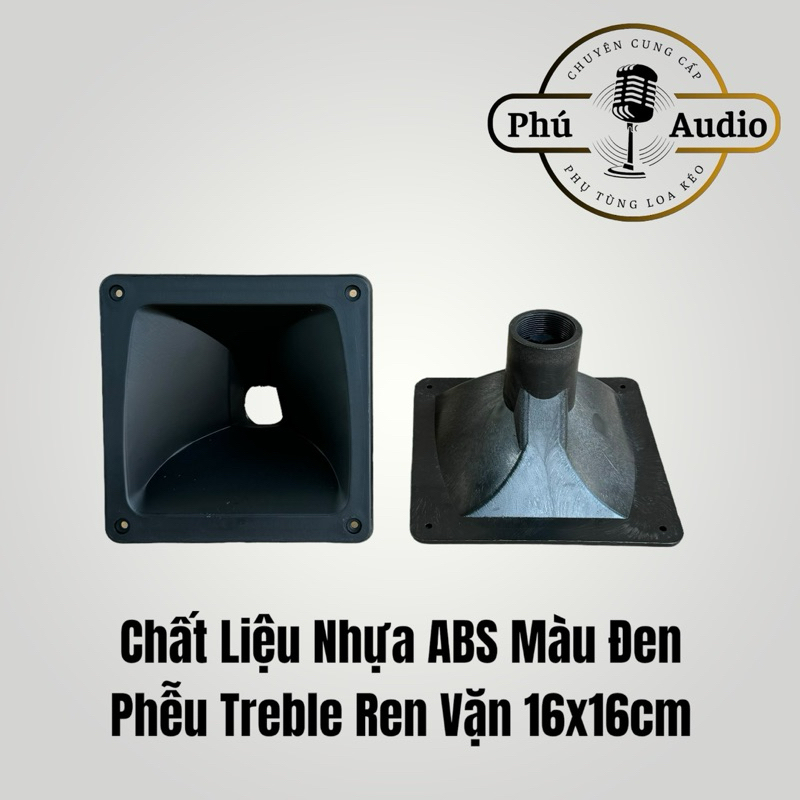 Họng Phễu Treble Kèn Nhựa Cứng Ren Vặn Treble 250 350 450