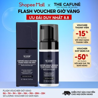 Dung Dịch Vệ Sinh Nam Giới The Cafuné dạng bọt hương thơm nam tính sạch khuẩn khử mùi tốt 100ml