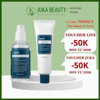 Tinh chất/ Kem dưỡng dành cho da khô Klairs Rich Moist Soothing serum/ cream