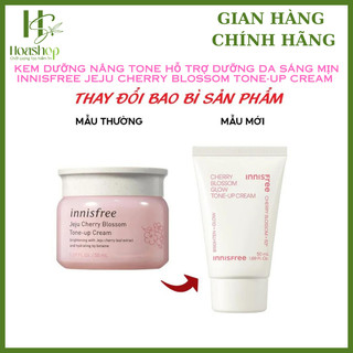 Kem Dưỡng Nâng Tông Da Innisfree Jeju Cherry Blossom Tone Up Cream 50ml
