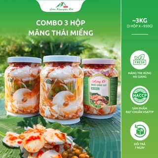 Combo 3 hộp Măng Ngâm Tỏi Ớt - CHUA CAY