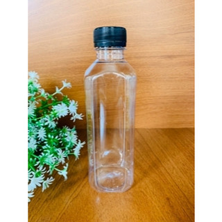 Chai Vuông 330ml kèm nắp đen