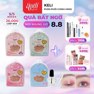 [Combo] Kích mí lưới tàng hình Keli sẵn nhíp và kéo dán Siêu chắc chuyên nghiệp hàng Chính hãng
