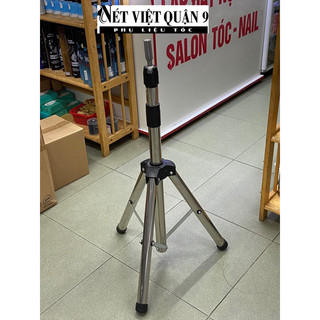 Chân canh inox loại to để đầu canh cho thợ tóc