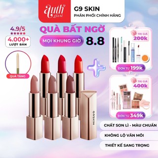 Son thỏi lì G9Skin First Lipstick G9 Skin V-Fit Lipstick NEW 01-08 siêu mịn lì mô i6g