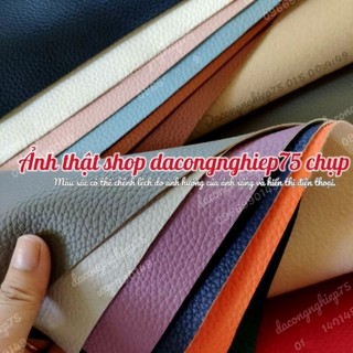 DA PU VÂN LÓT NHUNG CAO CẤP DÀY 1.0MM SIÊU MỀM