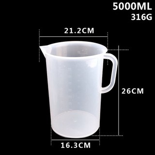 Ca Đong Nhựa Pha Chế 5 LÍT CÓ CHIA VẠCH siêu bền siêu dai giao hàng nhanh