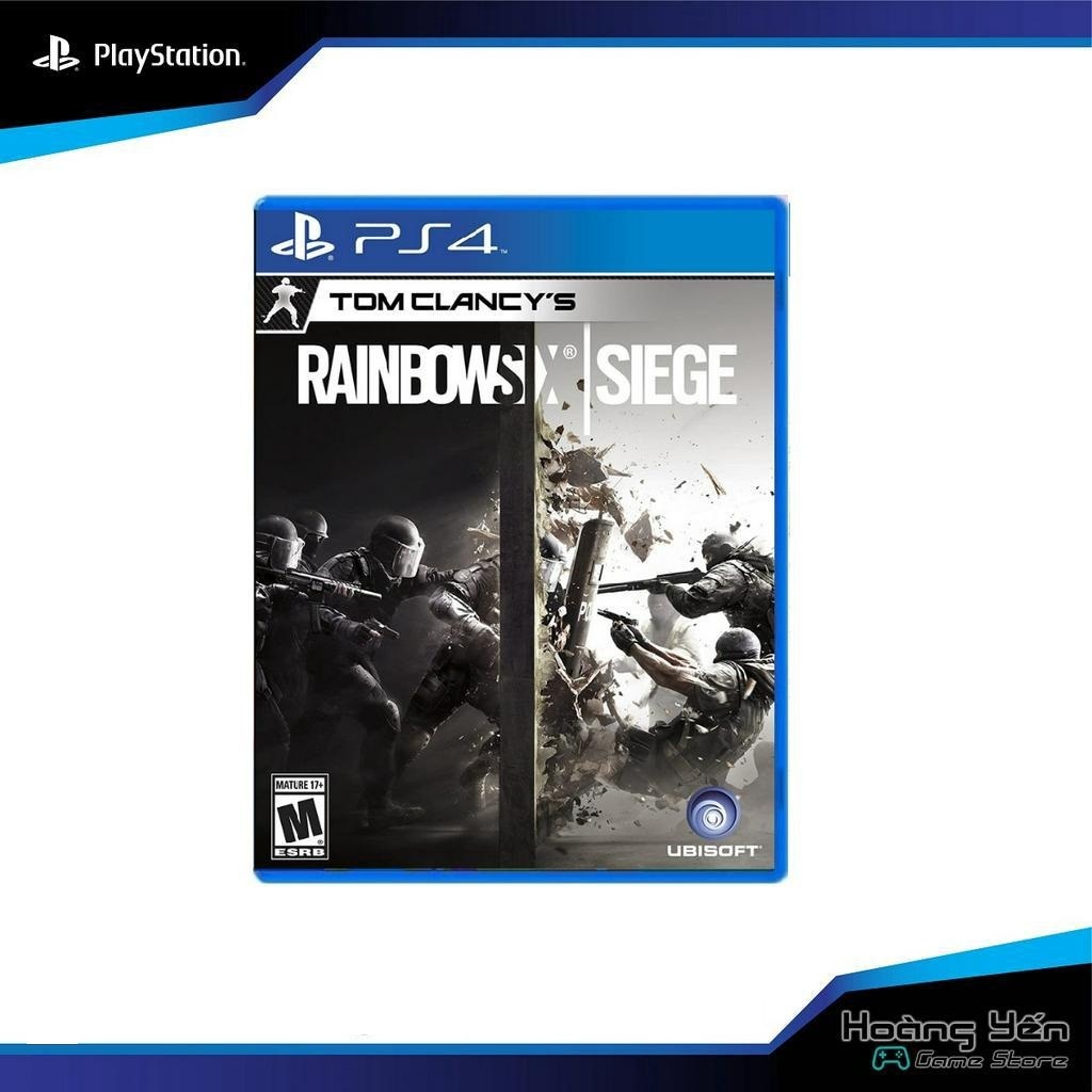 [Mã 99ELHA giảm 7% đơn 300K] Đĩa Game PS4 Tom Clancy's Rainbow Siege