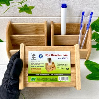 Hộp Đựng Remote Lớn Gỗ Đức Thành 43871