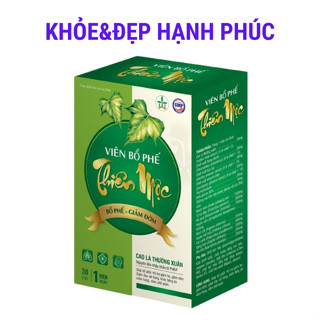 [ Bổ phế - Thiên mộc ] Viên Ngậm Bổ Phế Thiên Mộc – 30 Viên/Lọ