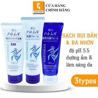 IGOOD - Sữa rửa mặt ý dĩ Reihaku Hatomugi Cleansing Foam Nhật Bản