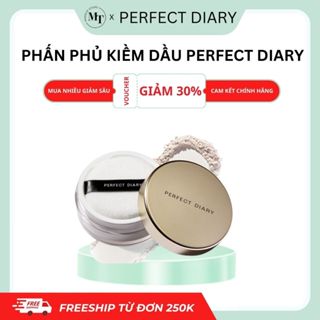  Phấn Phủ Kiềm Dầu  PERFECT DIARY  Dạng Bột Lâu Trôi Giúp Lớp Nền Bền Chặt Cả Ngày | MT MAKEUP STORE 