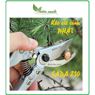 Kéo cắt cành cây SADA nhập khẩu chính hãng Nhật Bản, sắc, bền theo thời gian