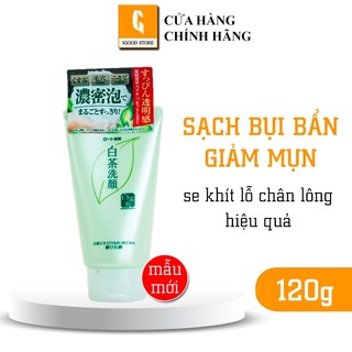 IGOOD - Sữa rửa mặt trà xanh Rohto Shirochasou Nhật Bản 120g
