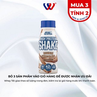 Sữa protein Applied Nutrition High Protein Shake chính hãng