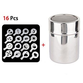 Lọ rắc bột, lọ rắc cacao Inox cao cấp siêu bền - Dụng cụ pha chế TV