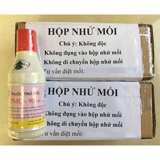 Combo 1 lọ thuốc diệt mối PMC và hai hộp nhử mối (Tự diệt mối tại nhà hiệu quả)