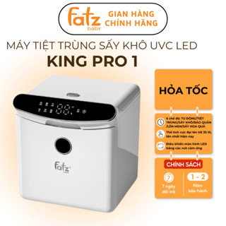 Máy tiệt trùng sấy khô UVC LED Fatz Baby King Pro 1 FB4816SL, 6 chế độ, thể tích 35 lít, màn LED