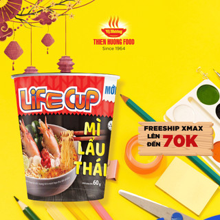 Thùng 24 ly mì lẩu thái life cup