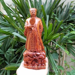 Tượng khổng minh gỗ hương