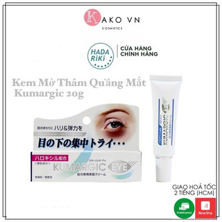 Kem giảm quần thâm mắt Hadariki Kumargic Eyecream 20g