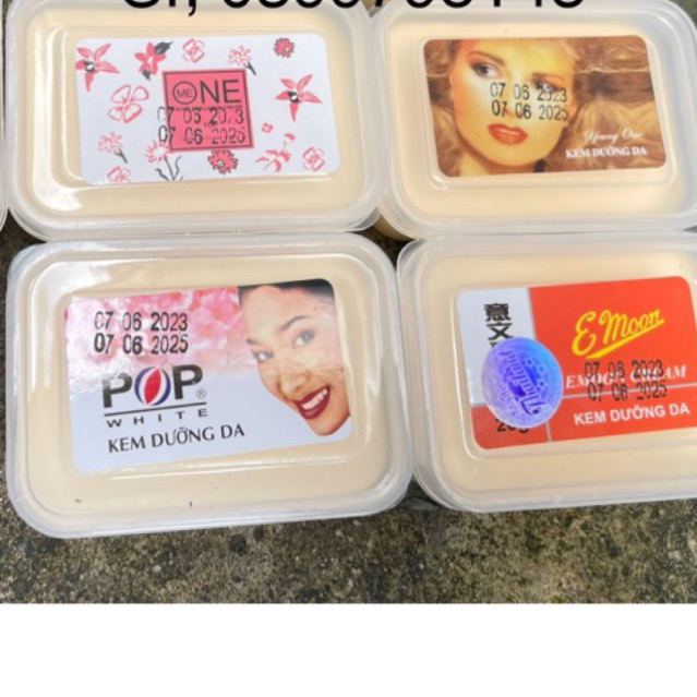 Kem trắng da body xù, pop, Emon, one, pc 100g