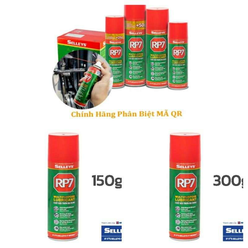 DẦU BẢO VỆ CHỐNG RỈ SÉT RP7 CHÍNH HÃNG