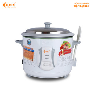[Có hỏa tốc TPHCM ] Nồi cơm điện nắp rời 1,8L COMET - CM8021