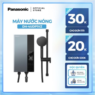 Máy nước nóng panasonic model dh-4udp1vz/ dh-4ud1vz màu đen xanh - ko gồm cp lắp