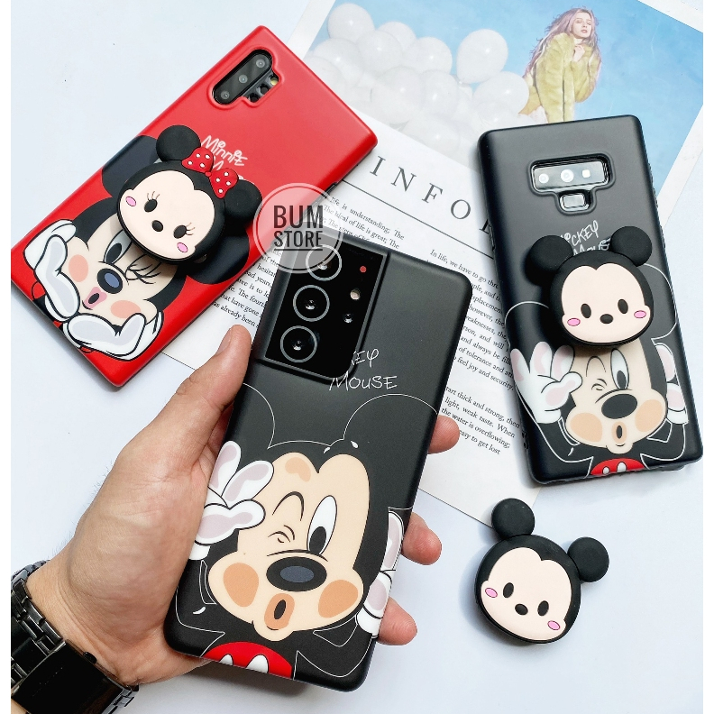Ốp Lưng Dẻo Mickey Samsung Note 8 / S10 Plus / S8 Plus