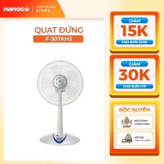 Quạt đứng panasonic model f-307khs/ f-307khb 37w màu xanh, bạc