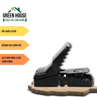 Bẫy Chuột Thông Minh | Kẹp Chuột Cá Sấu - Tái sử dụng nhiều lần, độ nhạy cao, không độc hại | Green House