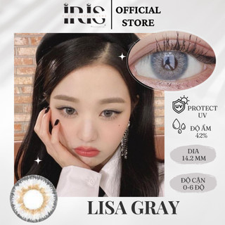 Kính áp tròng cao cấp IRIS Lisa Gray Lens | Có độ cận 1 - 4 độ