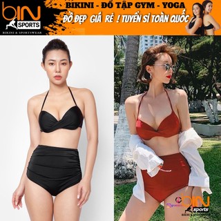 Bikini Nữ Hai Mảnh Cạp Cao Nhiều Màu Bin Sports BHV018