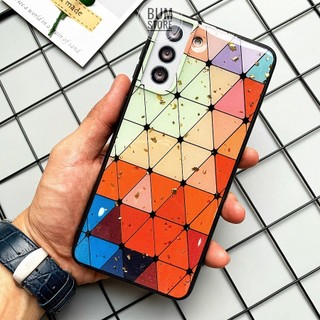 Ốp Lưng Họa Tiết Quả Trám Tráng Gương Samsung S21 PLUS